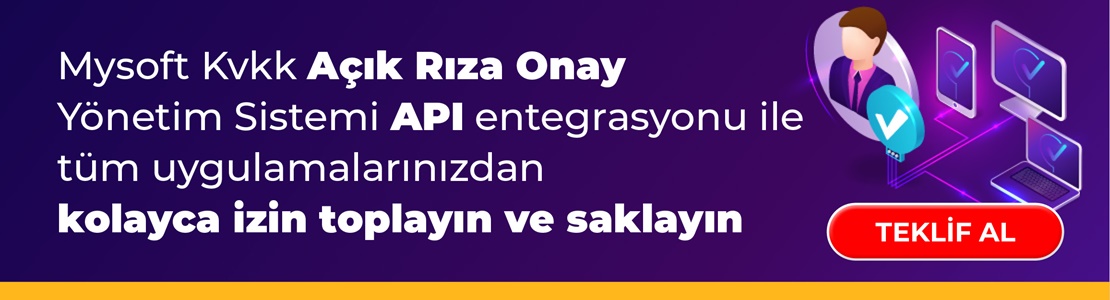 Kvkk Açık Rıza Onay Yönetim Sistemi API entegrasyonu